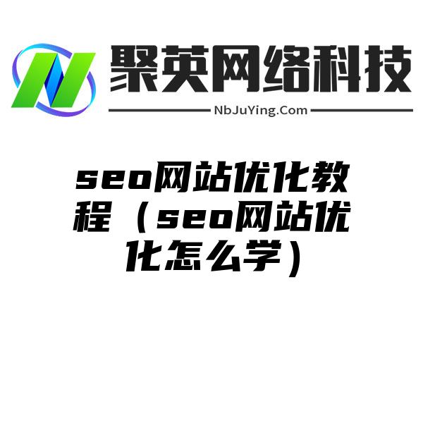 seo網站(zhàn)優化教程（seo網站(zhàn)優化怎麽學）