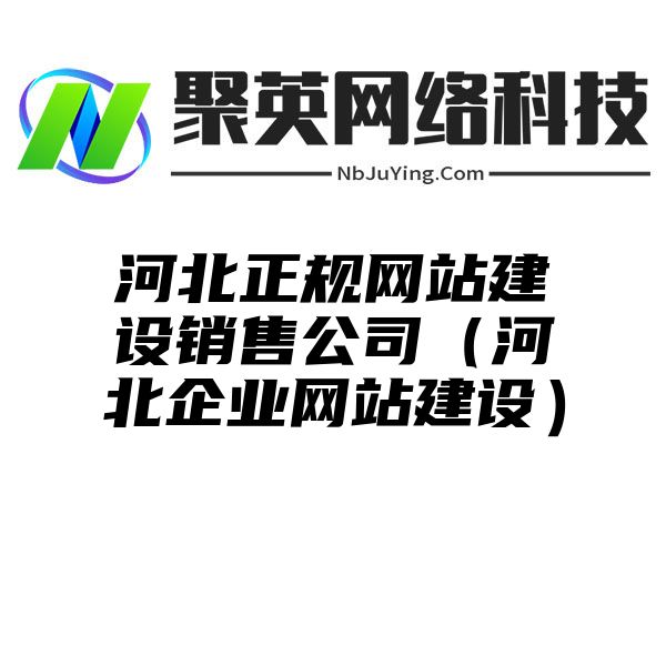 河(hé)北正規網站(zhàn)建設銷售公司（河(hé)北企業網站(zhàn)建設）