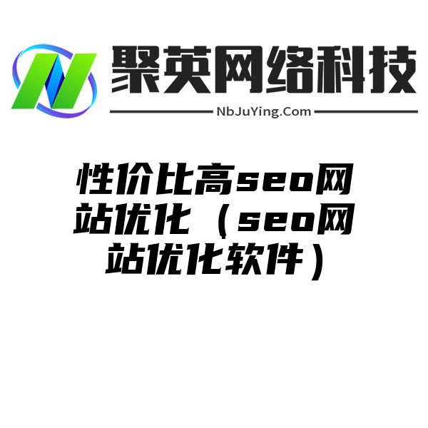 性價比高(gāo)seo網站(zhàn)優化（seo網站(zhàn)優化軟件）